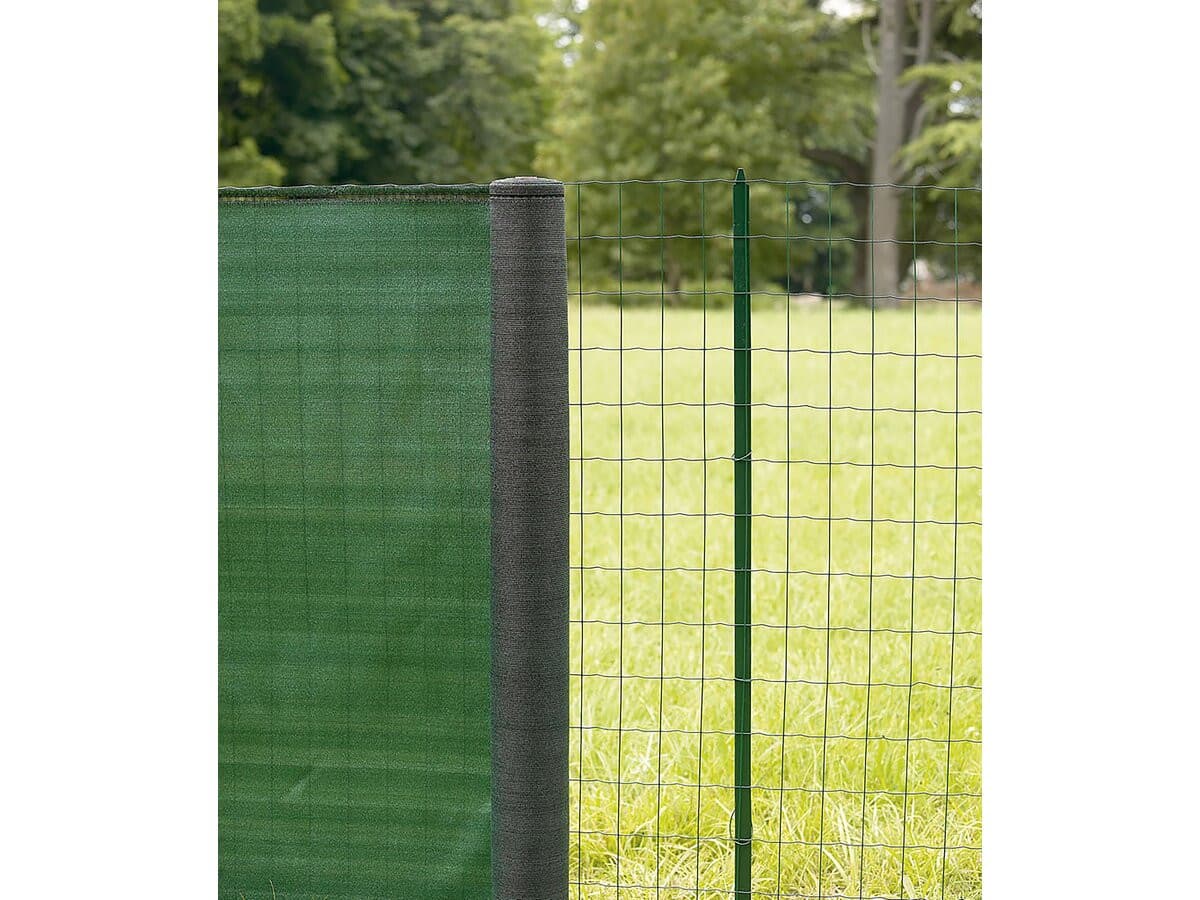 Natte brise-vue tissée - " Supratex "- 1.50 x 25 m - Vert