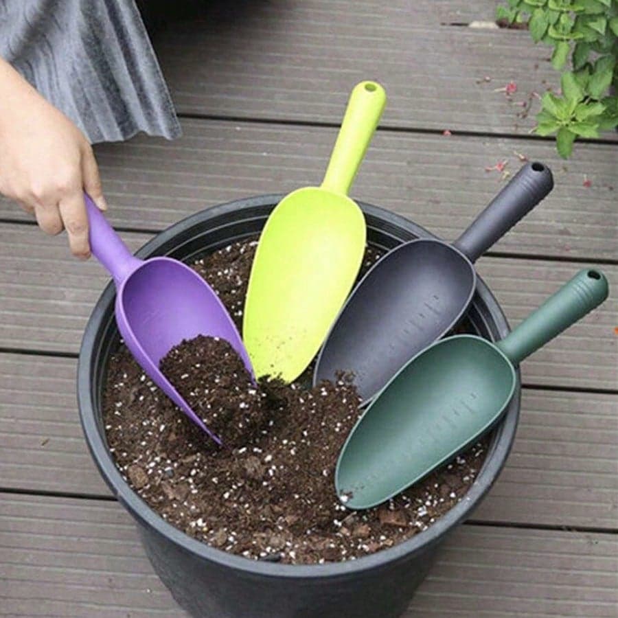 1 Pièce Pelle De Jardinage En Épaisseur Pour Terreau, Plantation De Légumes Et De Fleurs Pour Balcon, Outil Multifonctionnel