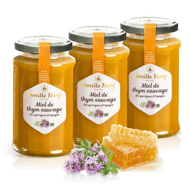 Miel de Thym sauvage des garrigues d'Espagne