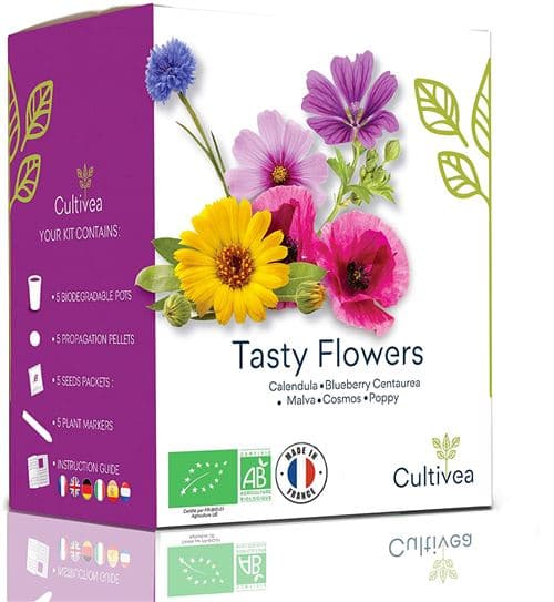 Cultivea - Mini Kit Fleurs Comestibles BIO*