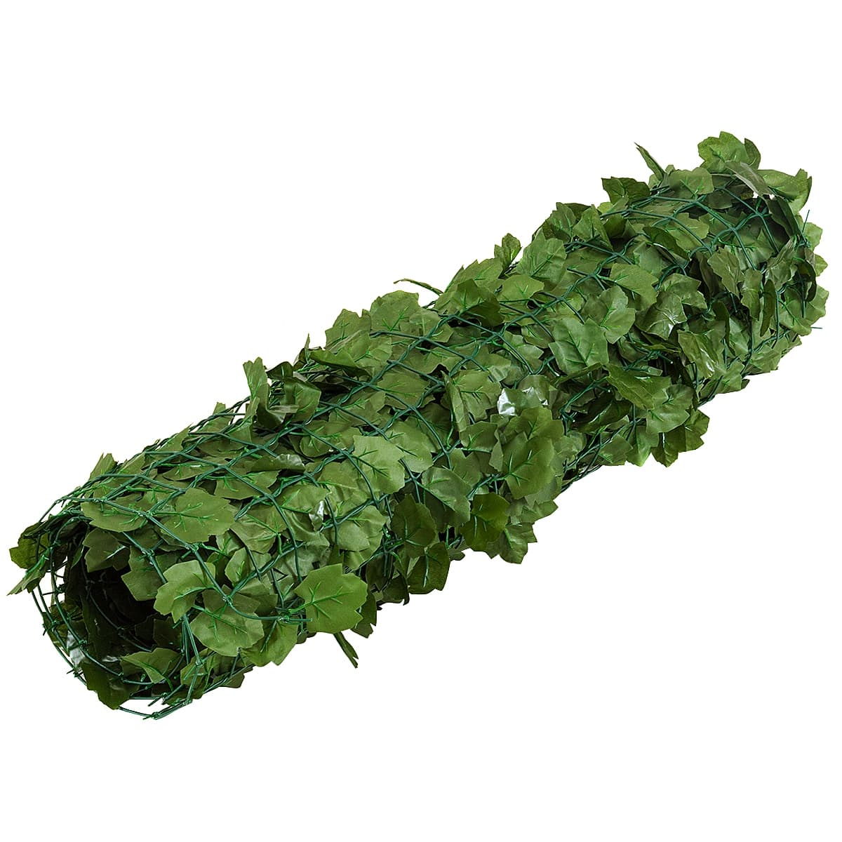 CostwayHaie Artificielle 150 x 300CM Feuilles de Lierre en Polyester Vert Réaliste Idéal pour la Décoration
